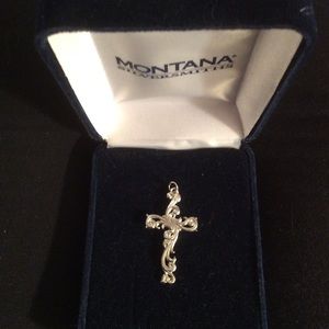 Filigree Silver Cross